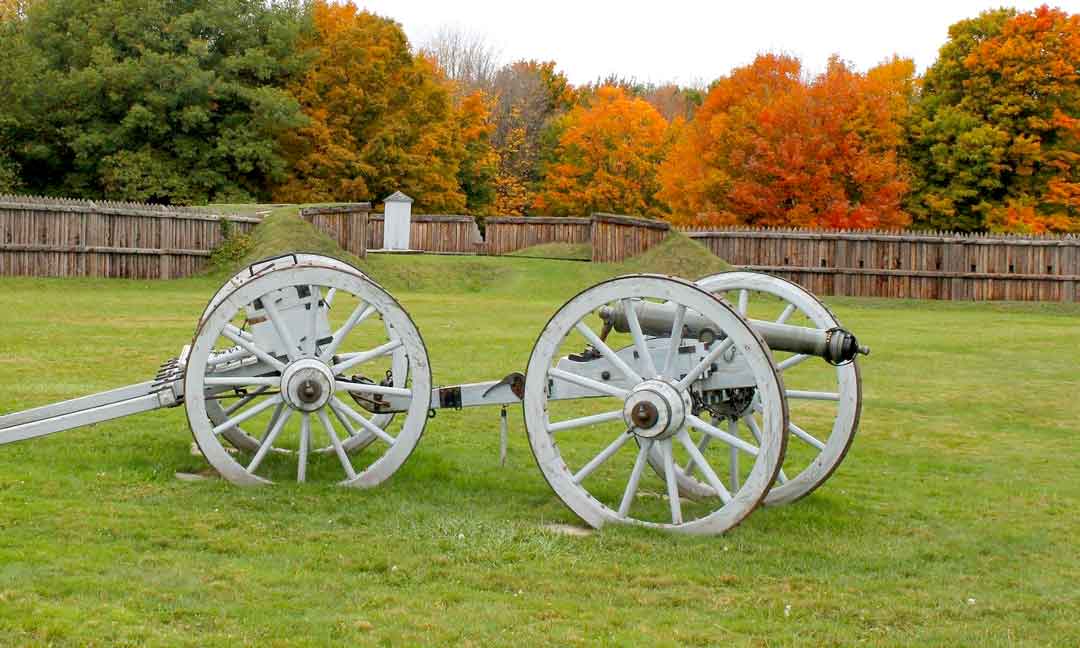 War of 1812 Ancestors? Check This FREE Database 3 Old cannon from Fort McHenry during the War of 1812.