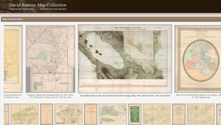 Image for David Rumsey Historical Map Collection