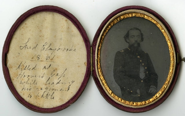 The Genealogy Blog Party: Honoring Veterans and Military 2 1861 fred claybrooke