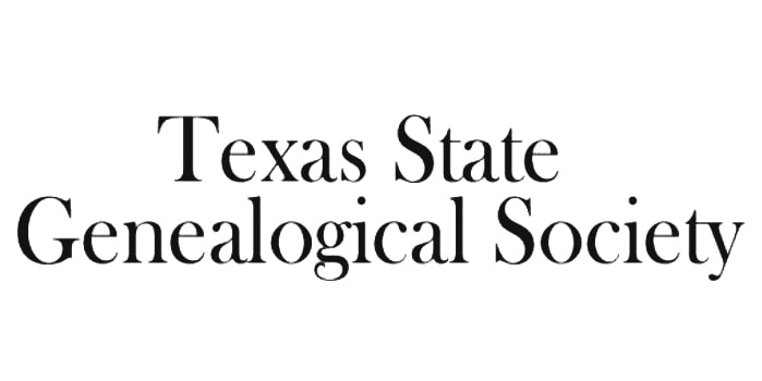 Contact Elizabeth 3 texas state genealogical society logo dark