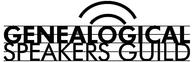 About 7 genealogical speakers guild logo