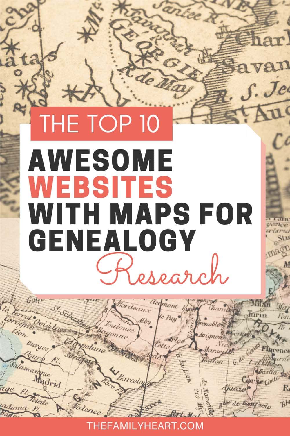 10 Best Websites With Maps for Genealogy Research 13 Maps provide important clues for family historians of all levels but finding the right ones can be a time-consuming task. Find out where to search for the best maps for genealogy research!