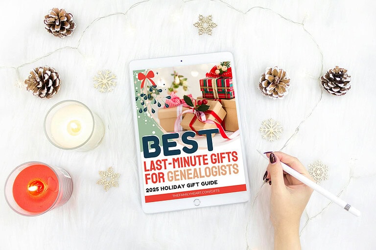 6 Last-Minute Gifts for Genealogists (FREE Gift Guide)