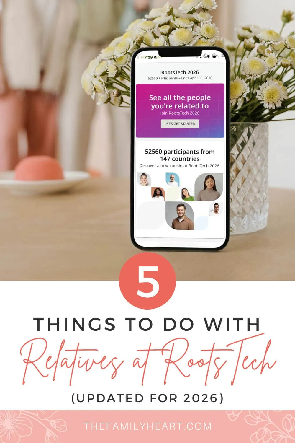 Relatives at RootsTech 2026: Don't Miss This Cousin-Connecting Opportunity 6 2026 relatives at rootstech pin
