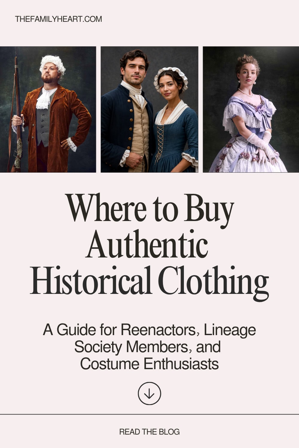 Where to Buy Authentic Historical Clothing: A Guide for Reenactors, Lineage Society Members, and Costume Enthusiasts 12 Pinterest pin