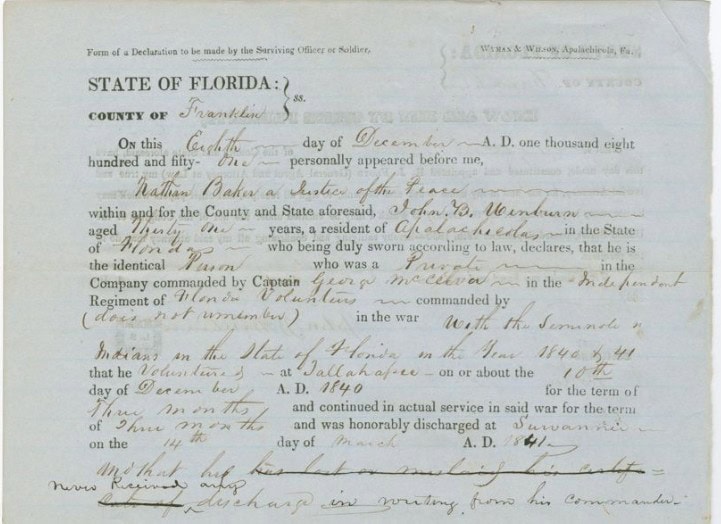 Beyond The Draft Card: 8 Military Records That Tell the Real Story 3 Bounty land application